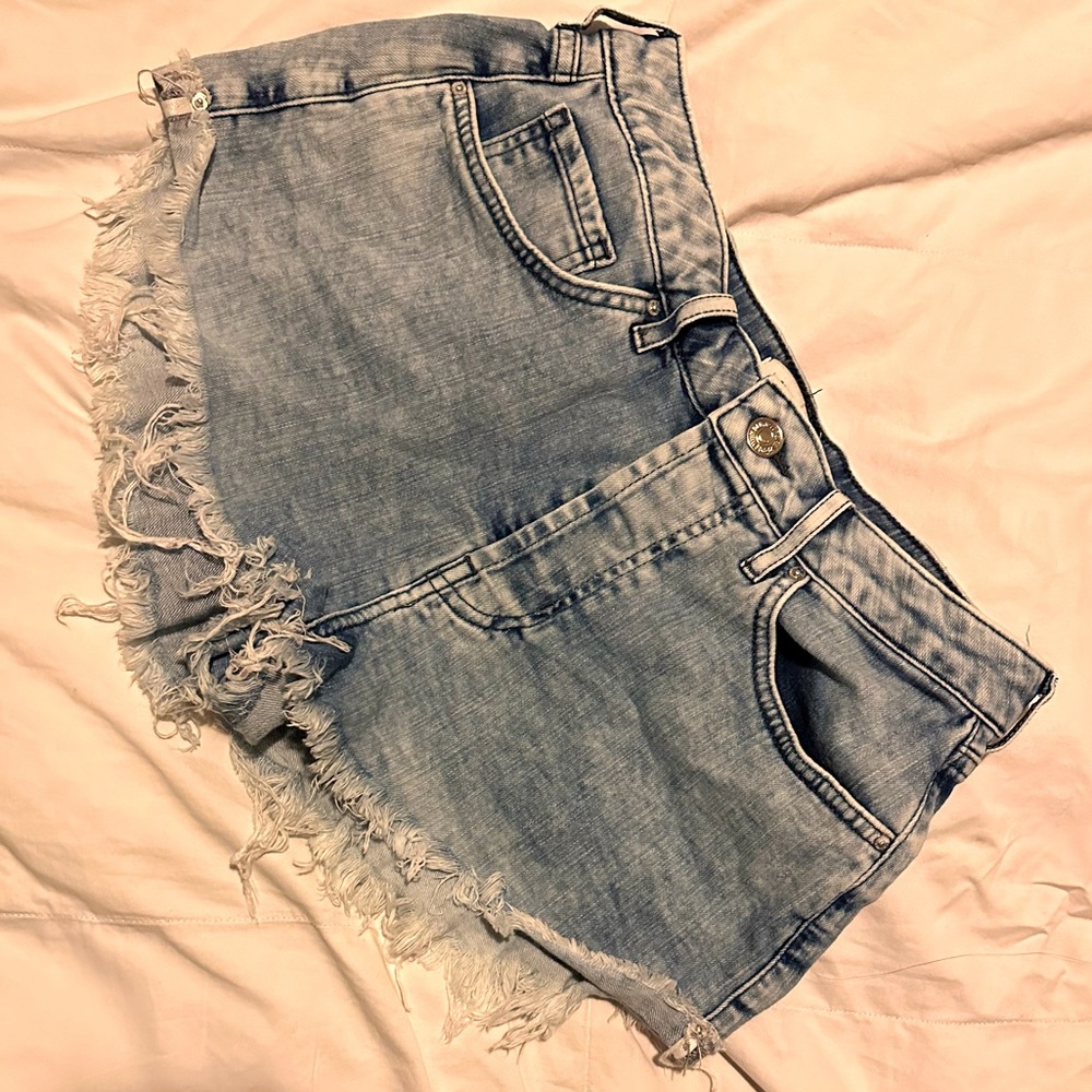 Cutoff Denim Shorts. Size 27